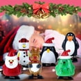 thumbnail image 1 of Décorations de Noël Extérieur Intérieur, Décorations de Noël pour la Maison, Décorations de Noël pour Arbre, 6 Pcs Jouets à Remonter pour Fête de Noël Remplissage de Sac Cadeau, 1 of 7