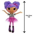 thumbnail image 4 of Lalaloopsy Doll - Storm E. Sky with Pet Cool Cat, 13" Rocker Musician Purple Doll with Changeable Pink and Black Outfit and Shoes, in Reusable Camper House Package Playset, for Ages 3-103, 4 of 6
