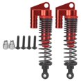 thumbnail image 2 of RC Damper, RC Shock Absorber Flexibilidad Material Metálico De Alta Calidad Ligero Para Trabajar Para 1/10 RC Crawler Fyydes Rojo, 2 of 8