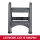 thumbnail image 2 of Taburete plegable Rubbermaid, dos escalones, 14 pulgadas de alto, gris, 2 of 9