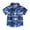Blue, variant on Toddler Boys Hawaiian Shirts Kids Casual Short Sleeve Shirts Summer Beach Top Clothing for Children Green 2-3 Years