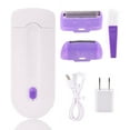 thumbnail image 2 of Professional Painless Hair Removal Kit Laser Touch Epilator USB Rechargeable Women Body Face Leg Bikini Hand Shaver Hair Trimmer, 2 of 7