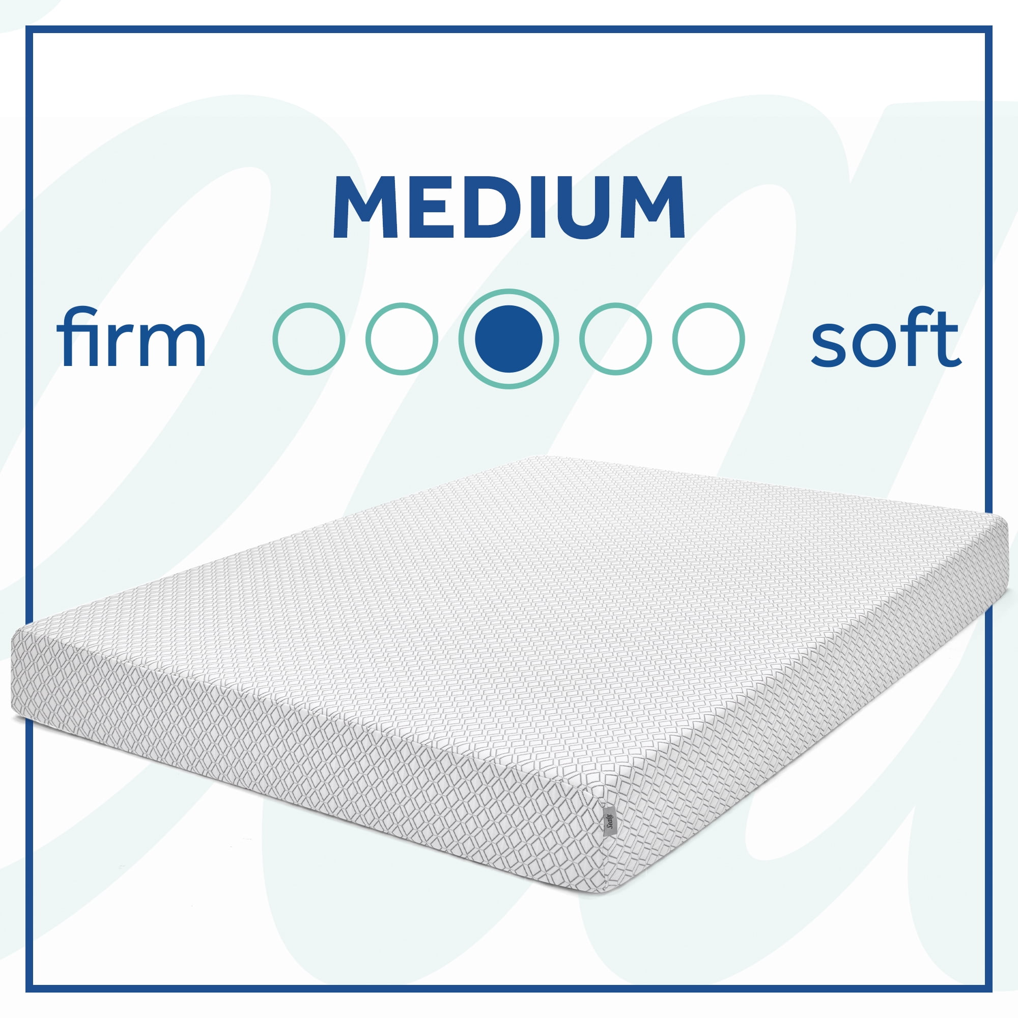 Sealy Cool & Clean 8" Gel Memory Foam Mattress, Twin-XL