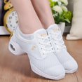 thumbnail image 4 of Zapatillas deportivas de moda con suela blanda para mujer, zapatos de baile con respiración, zapatos de práctica, zapatos de baile modernos y Jazz, 4 of 5