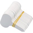 thumbnail image 1 of 100 Piezas Etiquetas para Plantas Etiquetas para Plántulas Vegetales Plantación Plástico Impermeable para Exteriores, Blanco, 10x6CM, 1 of 5