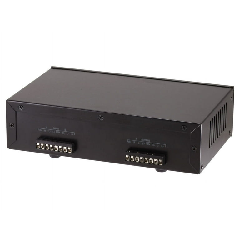 Monoprice speaker selector cheap with volume control