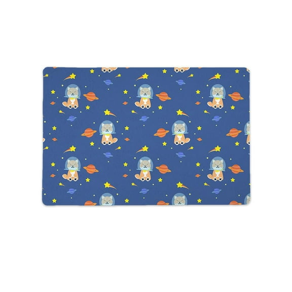 Astronaut Shiiba Pattern Mat Rectangle -Image by Shutterstock,