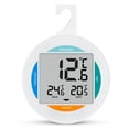thumbnail image 5 of Small Digital Refrigerator Thermometer 2 Pack, IP65 Waterproof Commercial and Home Use, Max/Min Record Function with LCD Screen, Can be hung or stood for Fridge, 5 of 5