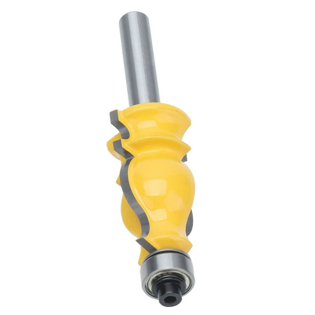 Fresa para pasamanos con vástago de 8 mm, fresa para pasamanos, fresa para moldura de pasamanos, fresa para línea, mayor durabilidad