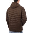 thumbnail image 2 of Ma Croix Mens Ultra Light Puffer Down Hooded Jacket Polyester Padded Packable Winter Jacket, 2 of 8