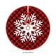 thumbnail image 3 of Falda para Árbol de Navidad de 90 Cm | Base de Poliéster Rojo con Estampado de Estrellas Doradas | Tapete Decorativo Duradero para Árbol de Navidad | Protege El Suelo de La Savia de Las Agujas de Pin, 3 of 6