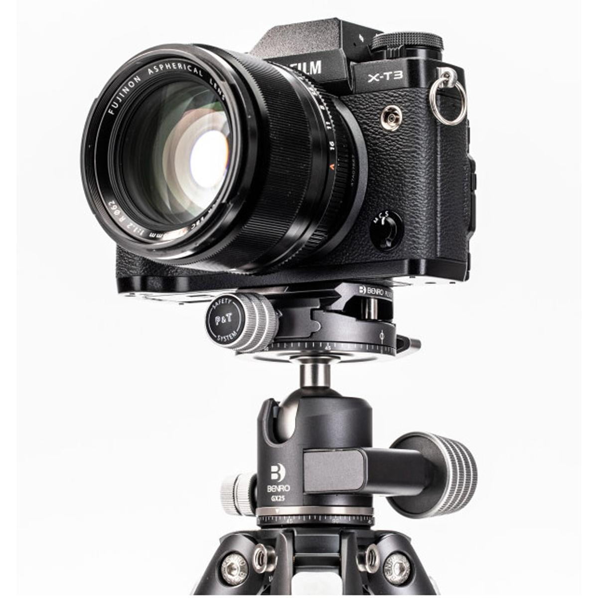 Benro Tortoise Columnless Zero Series 3-Section Carbon Fiber Tripod with GX25 Ball Head