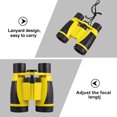 thumbnail image 3 of FUTUREORYY Binoculars For Boys In Yellow Plastic Dualtube Telescope For Outdoor Fun 1Pc, 3 of 4