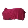 thumbnail image 3 of Manta de lana para caballos, sábana para ejercicios de caballos, manta de invierno suave y cálida ligera que mantiene el calor, manta de lana de L Rojo, 3 of 8