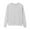 White, variant on Womens Long Sleeve Crop Sweatshirt with Chest Pocket Comfy Loose Crewneck Plain Pullover Fall Winter Tops (XL, White)