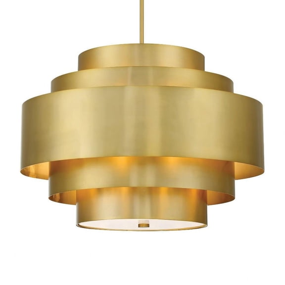 5 Light Pendant-26.13 inches Tall and 26 inches Wide Bailey Street Home 57-Bel-4822367