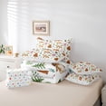 thumbnail image 6 of Manfei Kawaii Deer 7-Piece King Bedding,Safari Animal King Bed in a Bag,White,Polkadot Reversible, 6 of 7