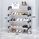 thumbnail image 1 of Zapatero multicapa 3-7 para 3-7 pisos, Simple, a prueba de polvo, para puerta del hogar, armario para zapatos, montaje de ahorro de espacio, organizador de zapatos pequeño, 1 of 4