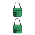 thumbnail image 1 of Eigraketly Silla para acampar al aire libre reposabrazos bolsa colgante lateral bolsillo de almacenamiento de artículos diversos multiusos suministro Verde 2piezas Eigraketly CBP547960, 1 of 5