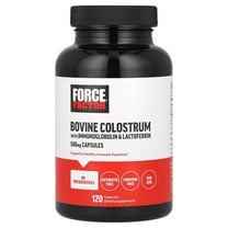Force Factor Bovine Colostrum With Immunoglobulin & Lactoferrin, 500 mg, 120 Capsules