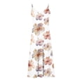 thumbnail image 5 of Kvture Maxi Dresses for Women Beach Summer Fashion Graphic Flowy Summer Long Dress Casual Loose Fit Maxi Dress Pink, 5 of 5