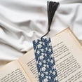 thumbnail image 6 of Kdxio Lilies Flowers Print Metal Tassel Bookmarks,Perfect Gift for Art Lovers and Bookworms Metal Bookmarks for Women, 6 of 8