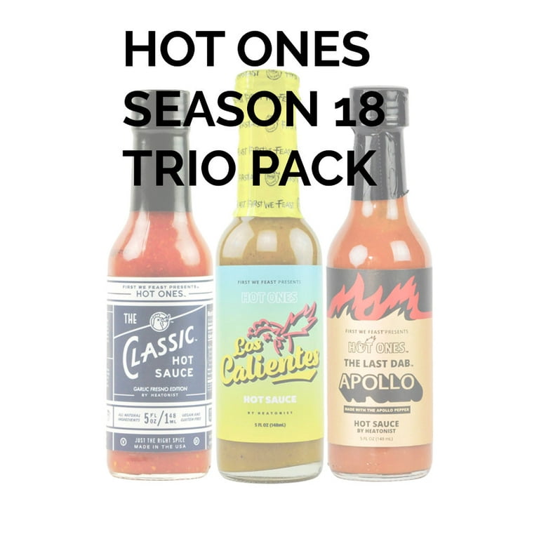 Hot Ones Season 18 Hot Ones Trio  Hot Ones Hot Sauce 