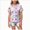 A54-Purple, variant on Girls Comfortable And Breathable Short Sleeved Top Shorts Home Clothes Halloween Cute Pattern Homewear Set