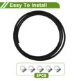 thumbnail image 7 of Unique Bargains 1/4" Fuel Line Kit 15.09ft Vacuum Hose Automotive Fuel Hose with 5 Clamps 1 Set, 7 of 7