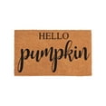 thumbnail image 1 of Felpudo con tema otoñal, Halloween, Acción de Gracias, calabaza, felpudo de bienvenida para el baño, decoración del hogar, 1 of 3