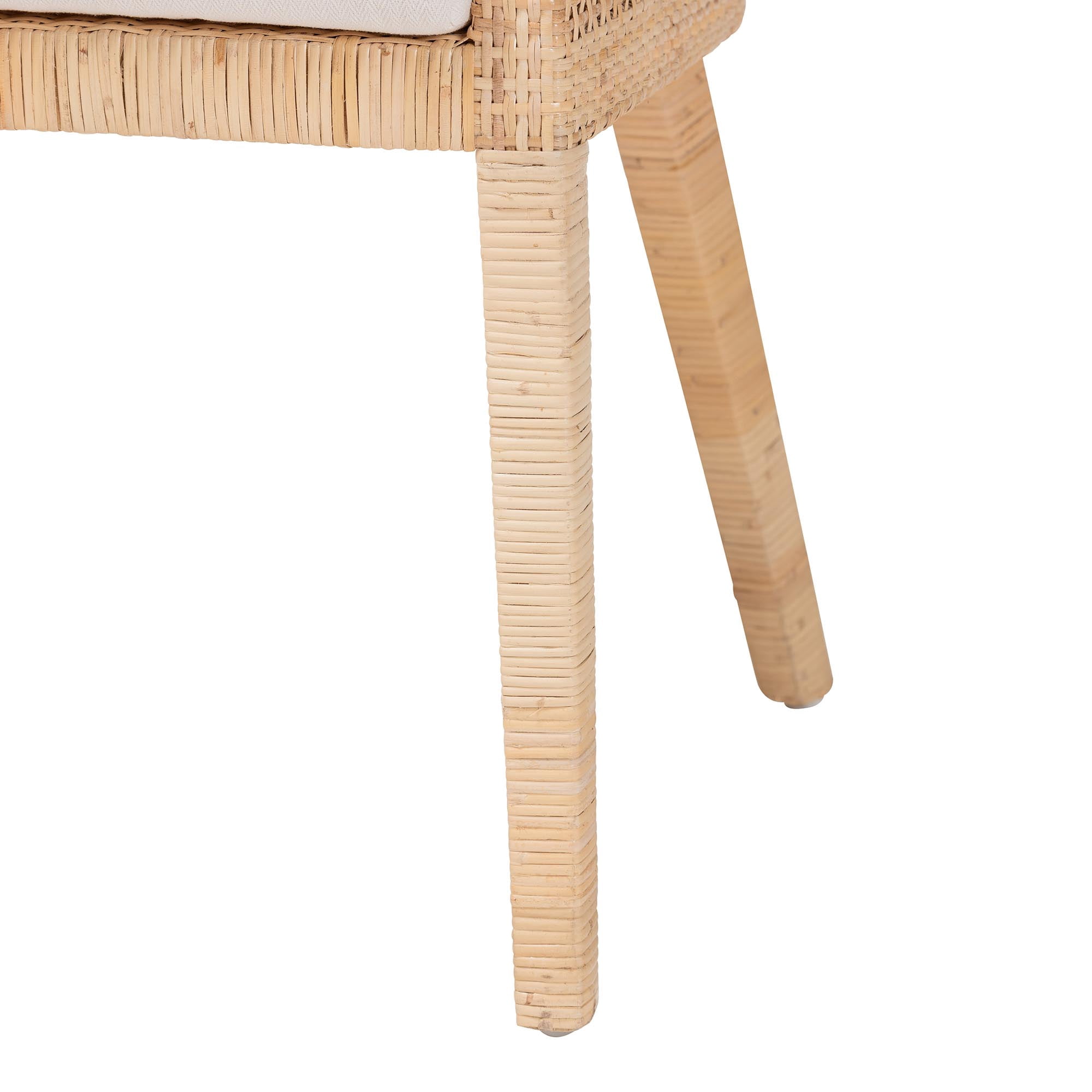 bali & pari Beata Boho Dining Chair, Light Honey