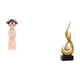 thumbnail image 1 of Estatua de muñeca de resina, adorno tradicional chino antiguo para niña, escultura de fuego, escultura artística de resina hecha a mano, ade, 1 of 8