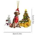 thumbnail image 3 of VerPetridure Christmas Decoration Small Tag (14) Decoration Welcome Sign Decoration Wall Hanging Family Garden Small Hanging Tag, 3 of 3
