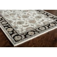 thumbnail image 5 of Rugs America Jasmine NDY03 Ivory Charcoal Oriental Traditional Ivory Area Rug, 8'x10', 5 of 7