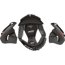 Scorpion EXO-CT220 Helmet Replacement Kwikwick II Liner Set Gray/Black SM