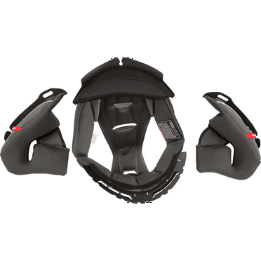 Scorpion EXO-CT220 Helmet Replacement Kwikwick II Liner Set Gray/Black SM