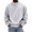 03# Light Gray, variant on Men's Crewneck Sweatshirt Long Sleeve Fall Oversized Pullover Tops Loose Fit Athletic Comfy Basic Shirts Dark Gray 5XL