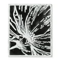 thumbnail image 3 of Set of 4 Black and White Floral Contemporary Wall Arts 22.25", 3 of 6