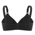 thumbnail image 3 of Bigersell Sports Bras for Women High Support Wire-Free Bra Style T-4 Non-Slip Lightly Lined Bra T-4-Black, 3 of 6
