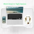 thumbnail image 4 of ERDS-Small Mouse Pad 6.5 x 7 Inch, Takes up Wrist and Mouse Space, Waterproof Compact Mini Mouse Mat for Laptop Computer Wireless Mouse Keyboard Home Office Travel,Giraffes, 4 of 4