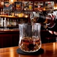 thumbnail image 3 of Juego de Vasos para Whisky con Palet,Whiskey Set de Regalo con 2 Vasos para Whiskey,8 Piedras de Whisky y Bolsa Transportadora,Pinzas de Acero,2 Posavasos,Ideal Regalos para Hombre,Papa,Novio,Marido, 3 of 6