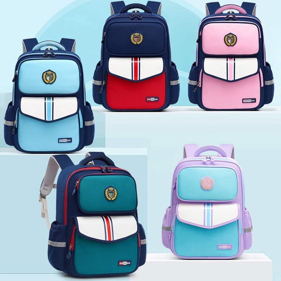 Backpack For School Ergonomic Spine Reduction Large Capacity Lightweight Student Backpack For Elementary Unisex Daily Use