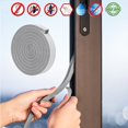 thumbnail image 1 of Ruban isolant auto-adhésif en mousse, 5M, bande d'étanchéité pour porte fenêtre, coupe-vent, anti-poussière, insonorisation15MMx5M-White He Qiyong unisex, 1 of 1