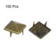 thumbnail image 3 of 100 Piezas de Remaches de Pirámide para Ropa, Remaches Cuadrados de 12mm 4 Garras, Studs de Pirámide de Metal Bronce para Manualidades, 3 of 7