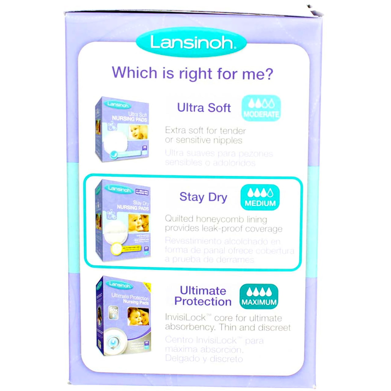 Lansinoh Disposable Nursing Pads For Breastfeeding Mothers - 36 Ea, 3 Pack