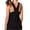 Black, variant on Women Wrap V Neck Sleeveless Loose Tank Top Yoga Camisole Casual Summer Beach Vacation Trendy Solid, Coffee L