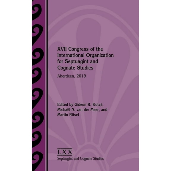 XVII Congress of the International Organization for Septuagint and Cognate Studies: Aberdeen, 2019, (Hardcover)