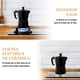 thumbnail image 4 of Ausein Cafetera Italiana 450ml, Cafetera Espresso Manual de Aluminio para Caf&eacute;, Moka Pot Portatil con 2 Cucharas de Caf&eacute;, para Estufa, Casa, Oficina, Restaurante y Camping (Negro, 4 of 7