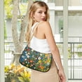 thumbnail image 5 of FORMRS Womens Shoulder Bag with Chain Strap Clutch Purse Cute Tote Handbag, Green Floral Garden, 5 of 7