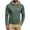 Green, variant on Men's Solid Hooded Long Sleeve Sports Base Layer Thin Hoodie Top XXXL